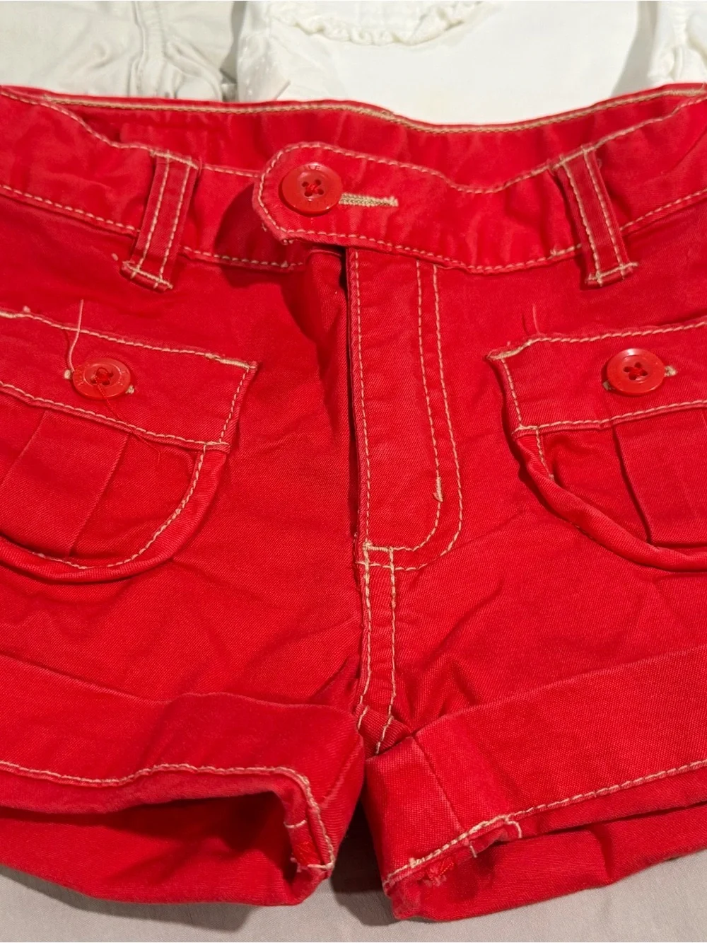 The Children's Place Cargo Shorts with Button Patch Pockets set of (3)